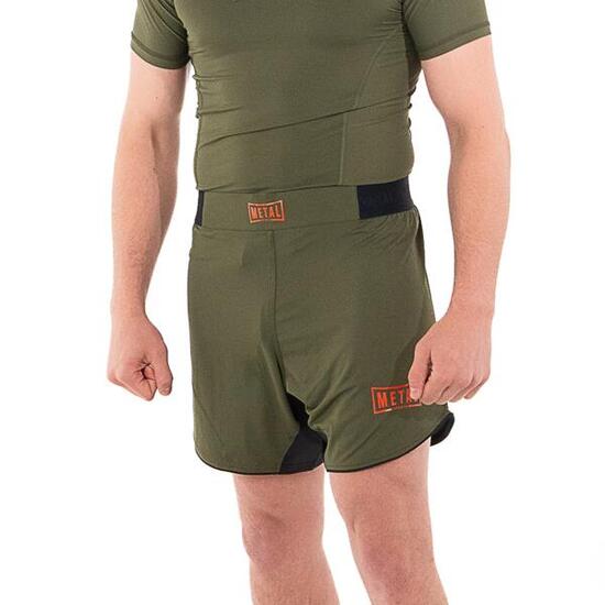 Short MMA Metal Boxe Olive L