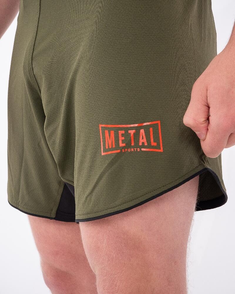 Shorts MMA Metal Boxe Olive XXL 6/6
