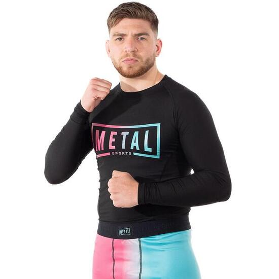 Rashguard manches longues Metal Boxe Miami Vibe XL