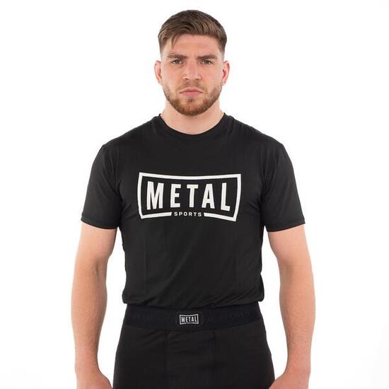 T-shirt entraînement Metal Boxe Noir XL