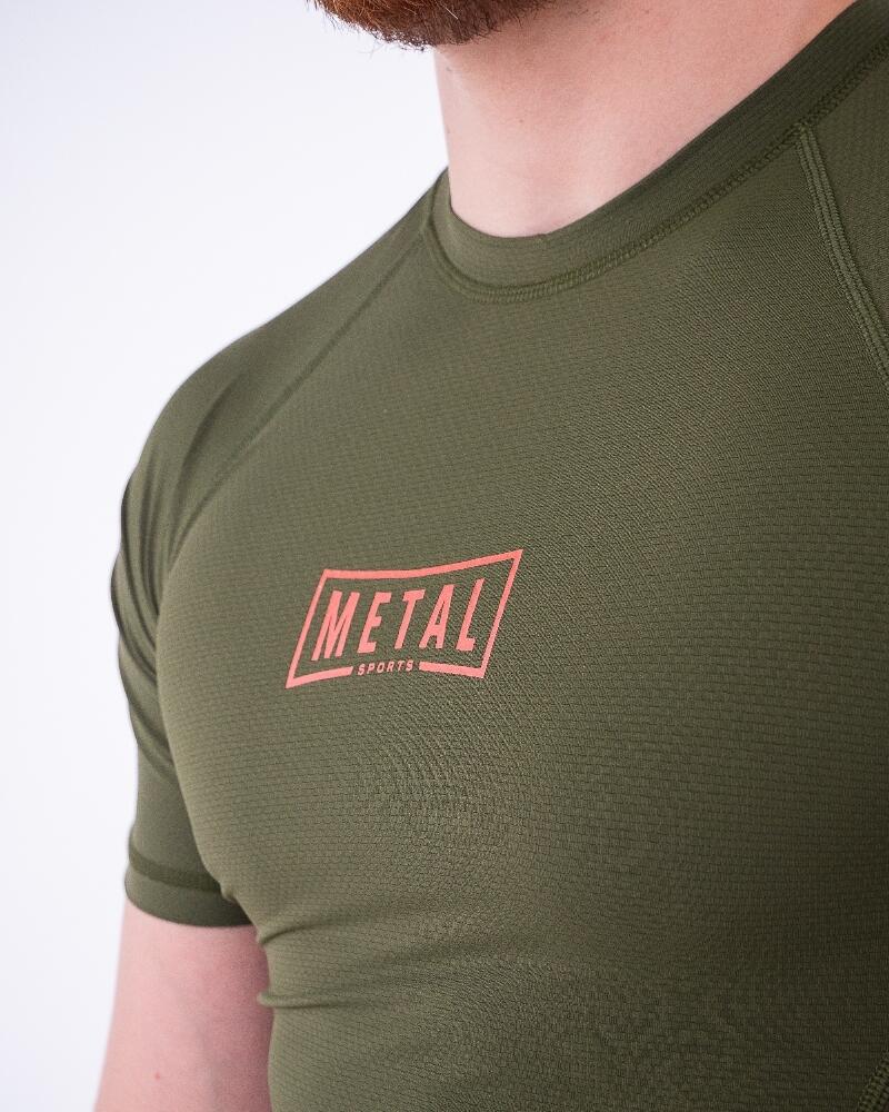 Rashguard Metal Boxe Performance Olive XL 6/6
