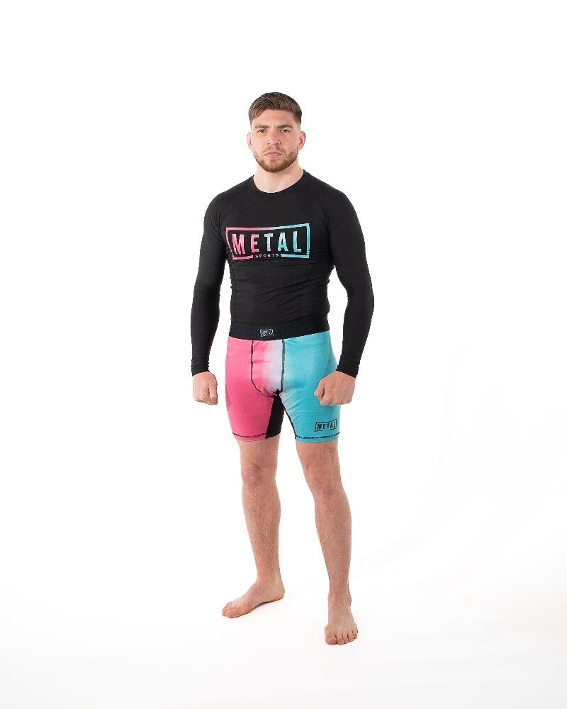 Rashguard manches longues Metal Boxe Miami Vibe XL 4/5