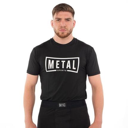 T-shirt entraînement Metal Boxe Noir L
