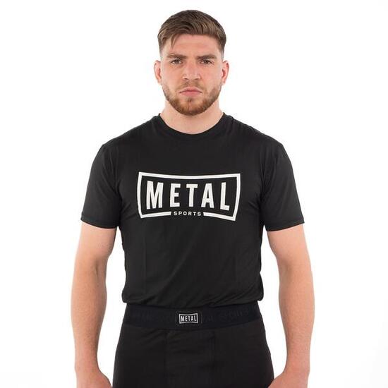 T-shirt entraînement Metal Boxe Noir L