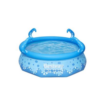 Bestway Piscine gonflable ronde Bestway Fast Set OctoPool 274 x 76 cm bleu