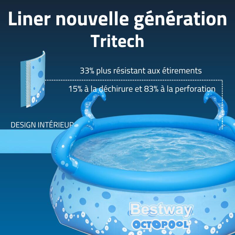 Piscina Bestway Octopool 274 cm, octogonală, 3.153 m³