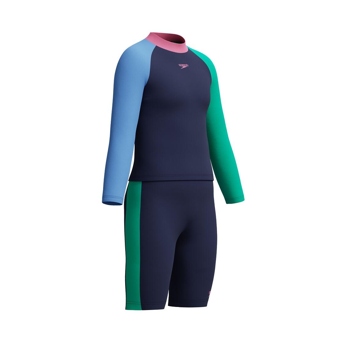 Zestaw koszulka i spodenki kąpielowe do pływania dla dzieci Speedo Set 6/7