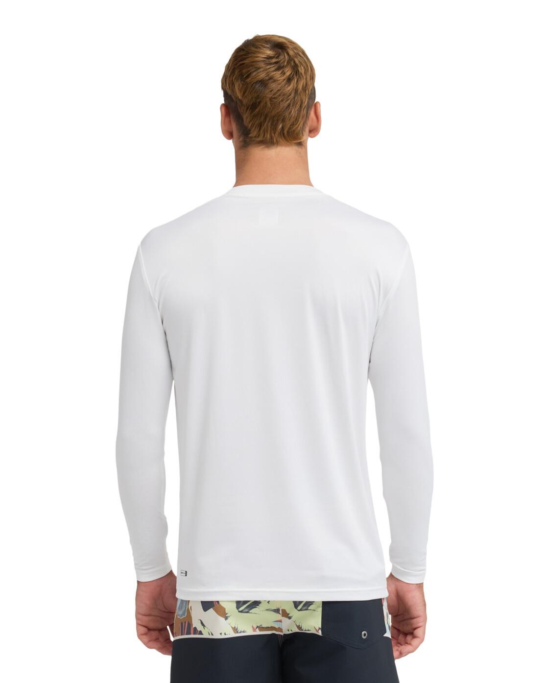 Camiseta de Surf de Manga Larga con UPF 50 DNA SURF Blanco Hombre 4/4