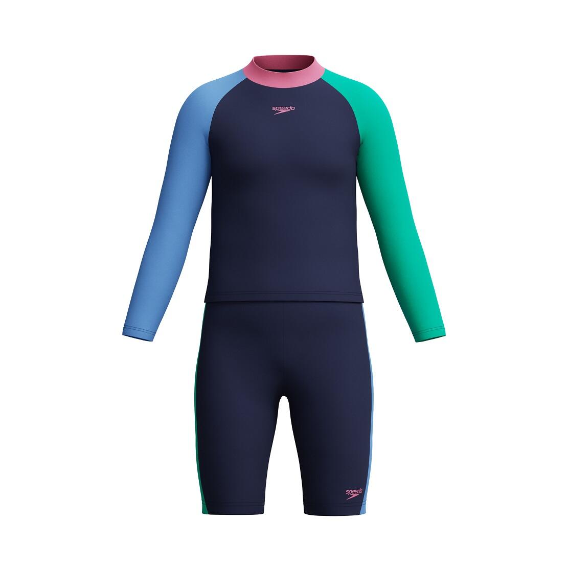 Zestaw koszulka i spodenki kąpielowe do pływania dla dzieci Speedo Set 5/7