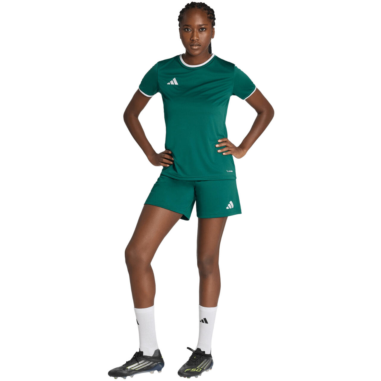Pantaloncini da donna adidas Entrada 26 6/6