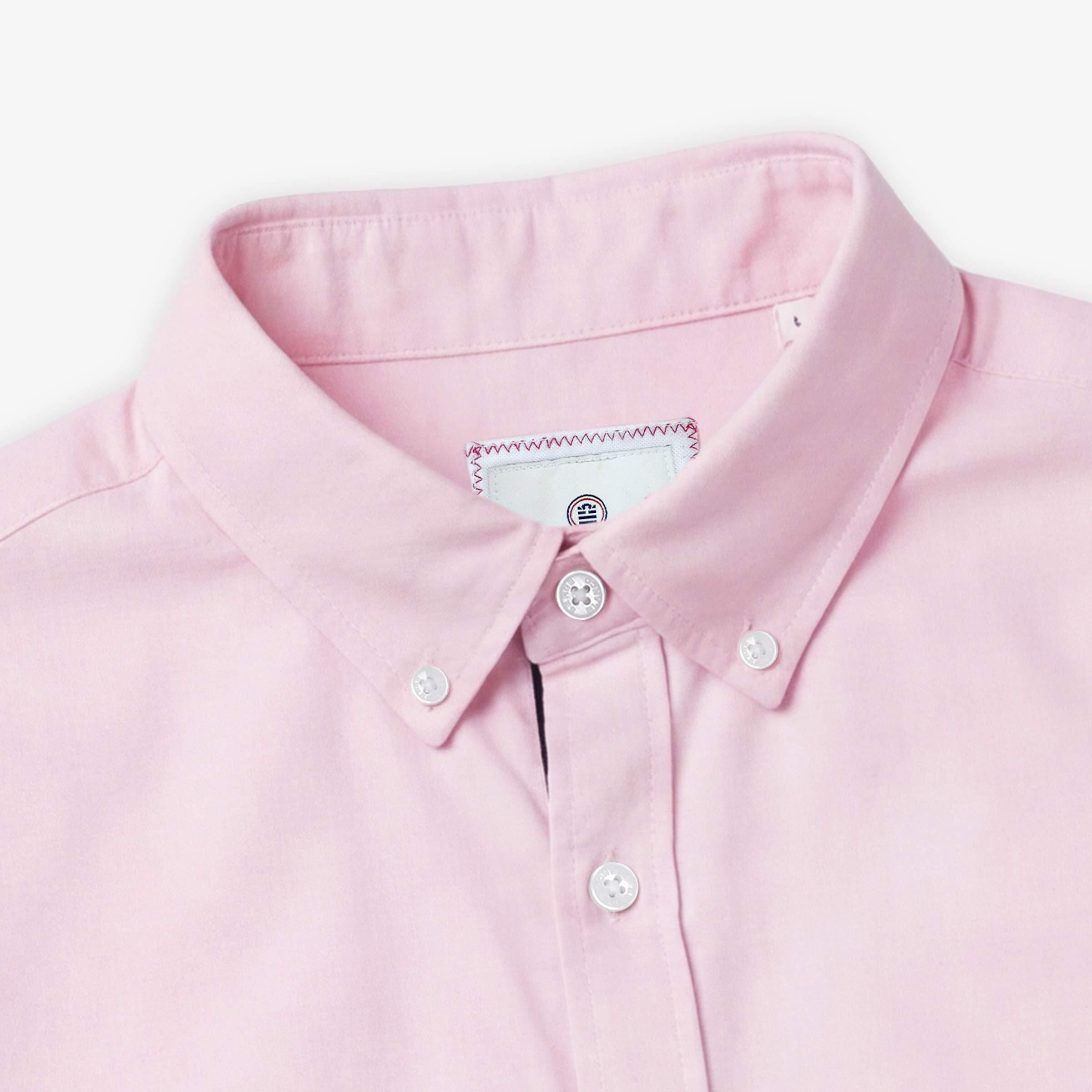 Xact Chemise Oxford à Manches Longues avec col boutonné pour