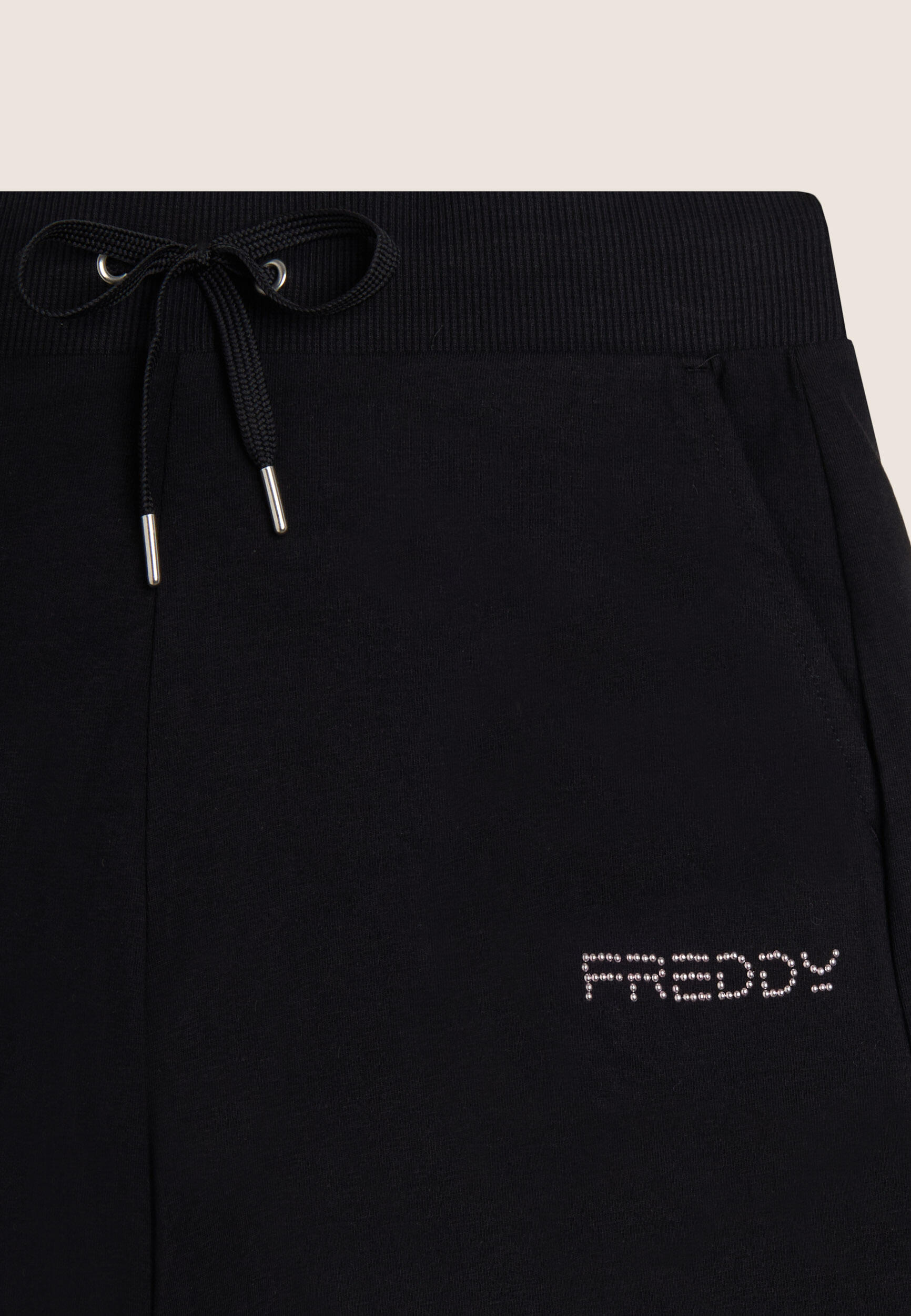 Pantaloncini Sportivi in Jersey con Coulisse e Logo FREDDY 3/3