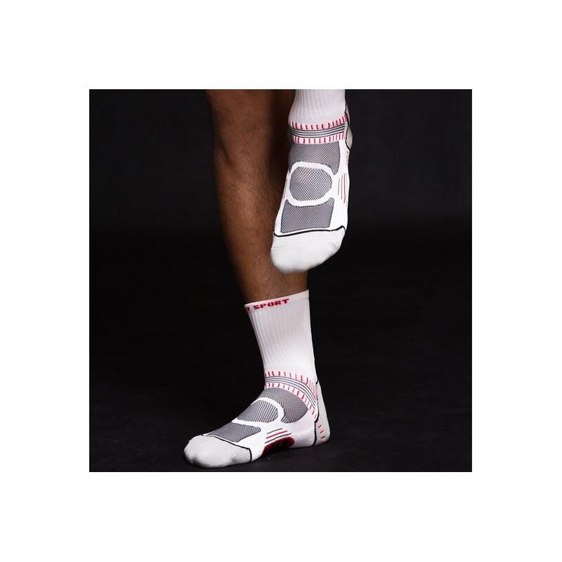 Socquettes multisports Teamsocks orange 3/3