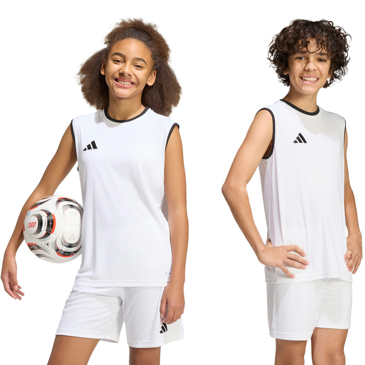 Maillot adidas Entrada 26 sans manches pour enfant 1/1