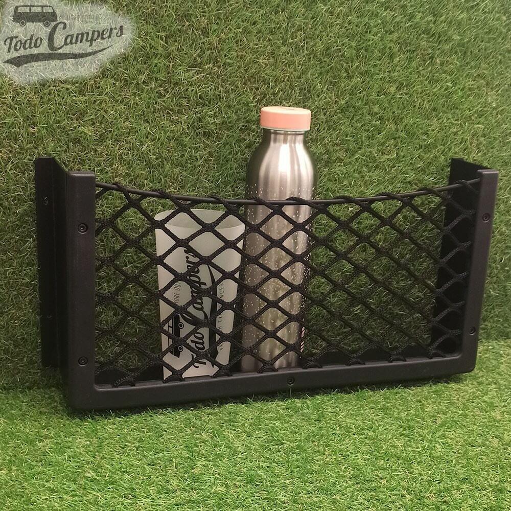 Red de almacenamiento portaobjetos con marco de aluminio - Talla L 5/6