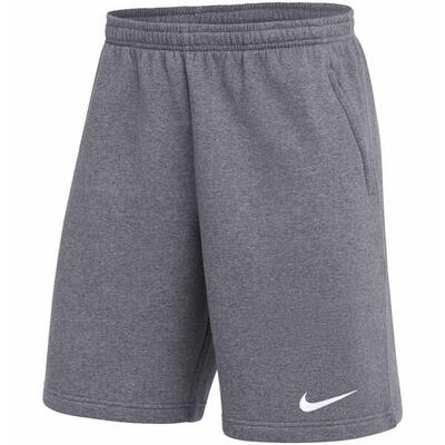 Herenshort nike fleece katoen lichtgrijs