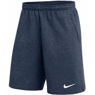 Herenshort nike fleece katoen marineblauw