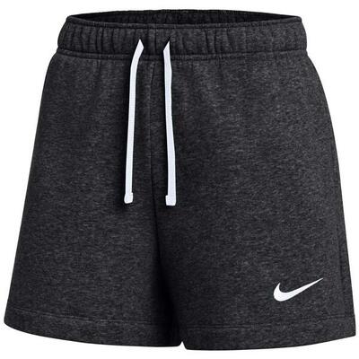 Damesshort nike fleece katoen zwart