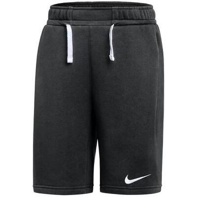 Kindershort nike fleece katoen zwart
