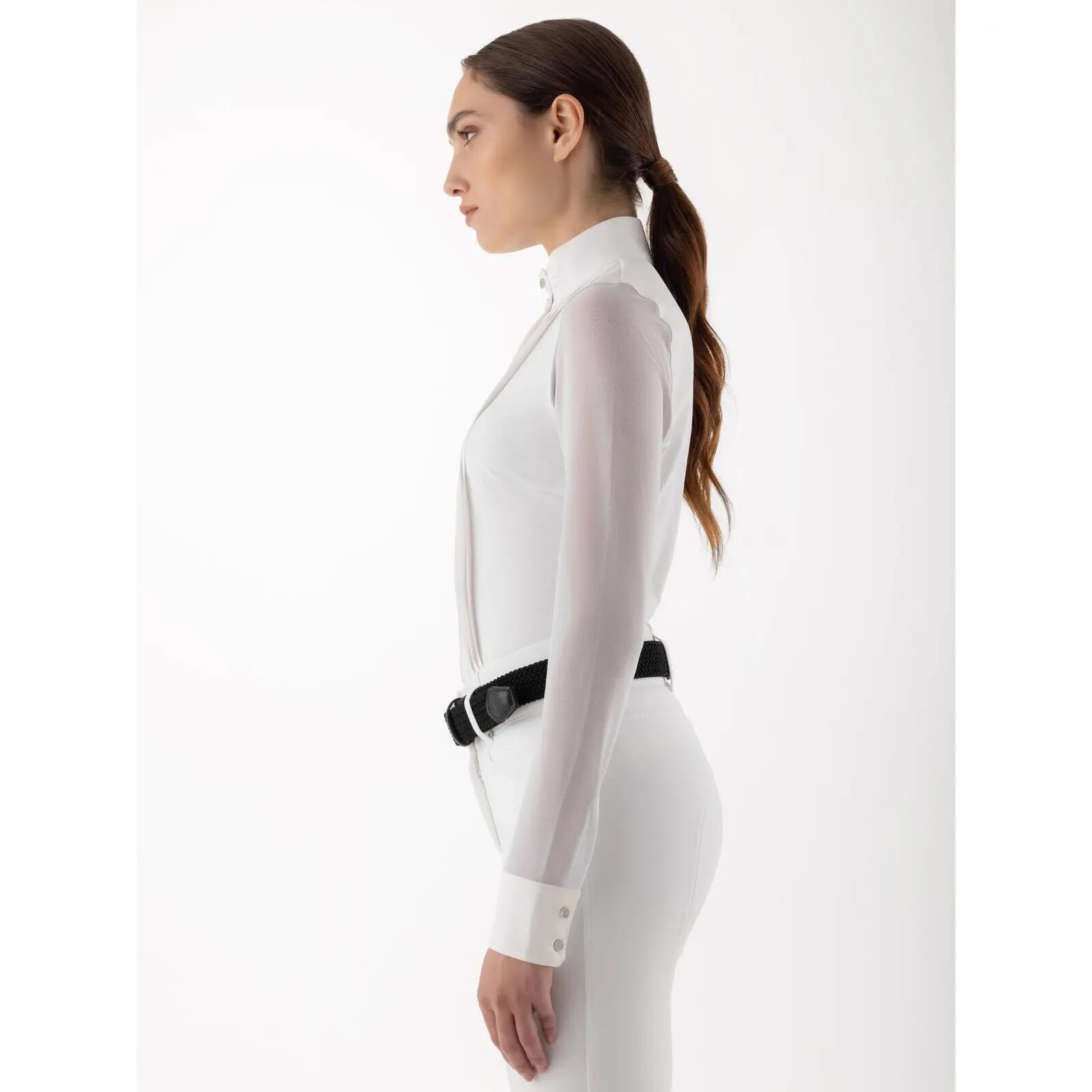 Camicia da concorso equestre da donna Equiline Gelsa 3/5