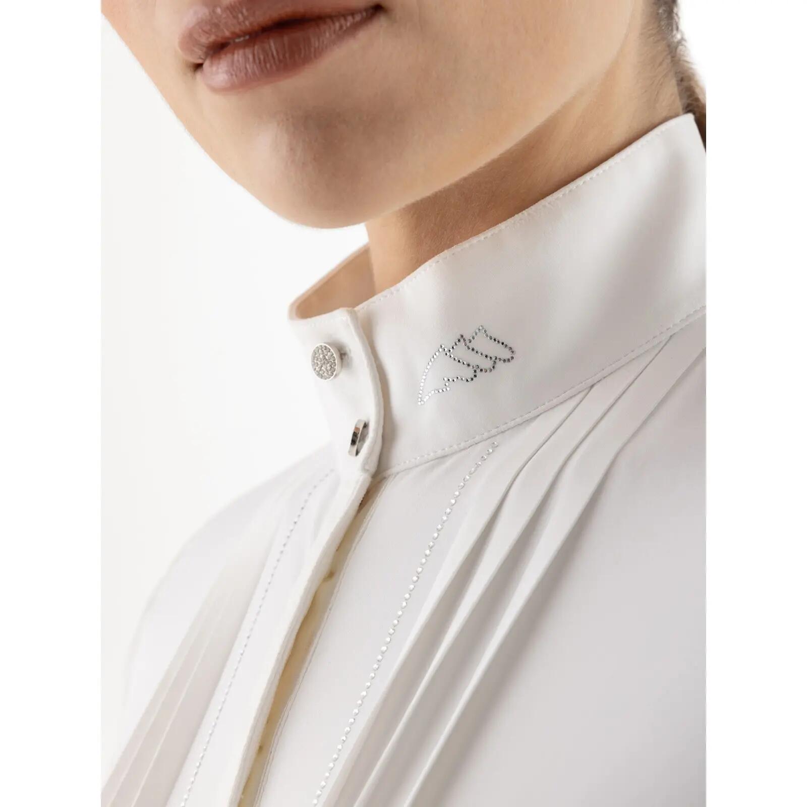 Camicia da concorso equestre da donna Equiline Gelsa 4/5