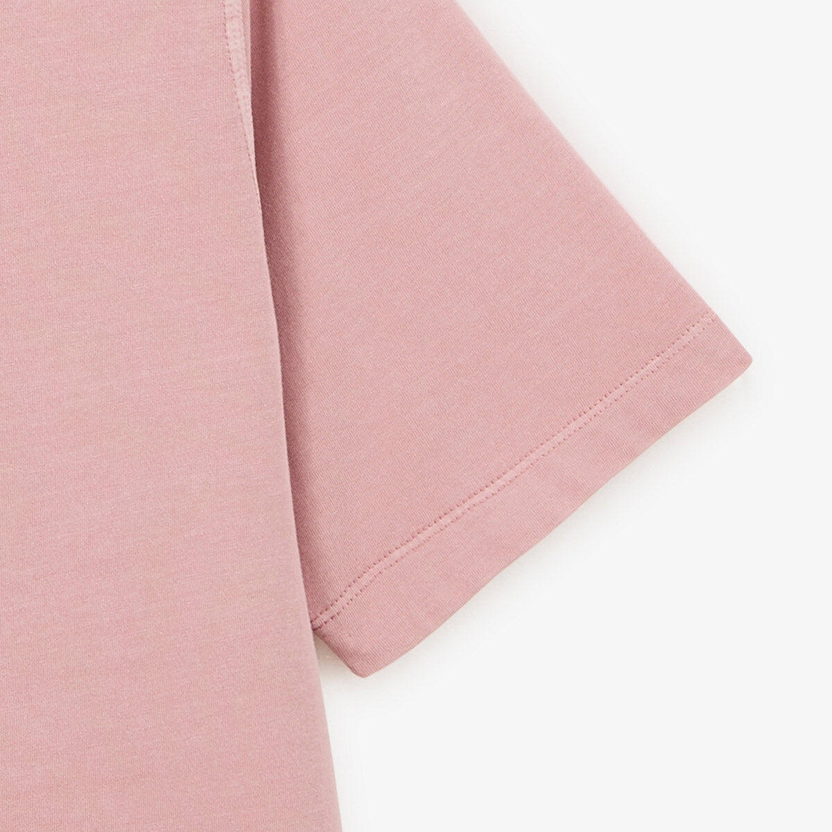 Polo de manga corta de jersey de algodón con bordado de gallo rosa 5/5