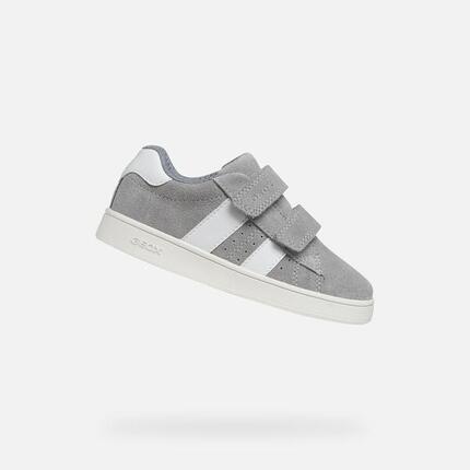 Baskets Garçon ECLYPER BOY Gris/Blanc