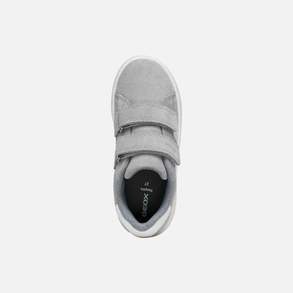 Baskets Garçon ECLYPER BOY Gris/Blanc 6/7