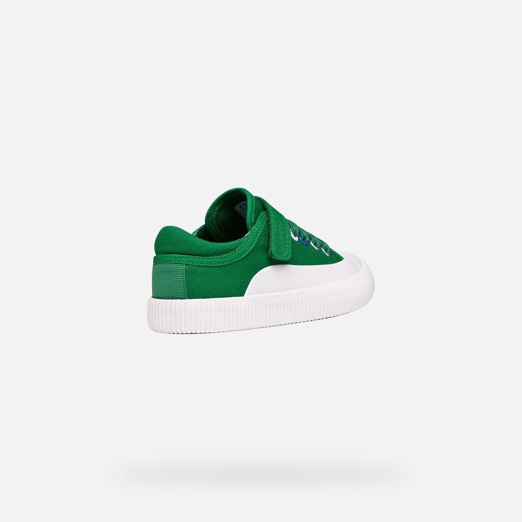 Baskets Garçon TIPPESTE BOY Vert/Blanc 6/7