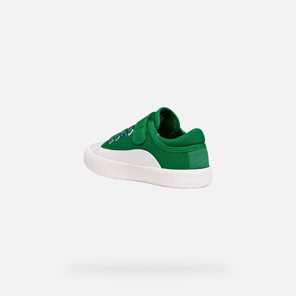 Baskets Garçon TIPPESTE BOY Vert/Blanc 5/7