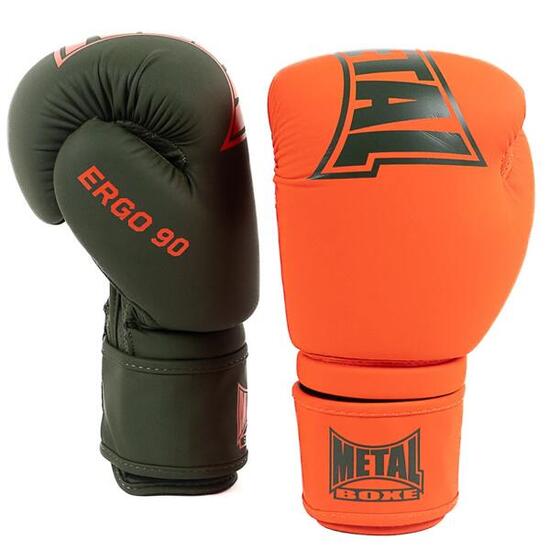 Gants de boxe Metal Boxe Ergo90 Olive 14 oz