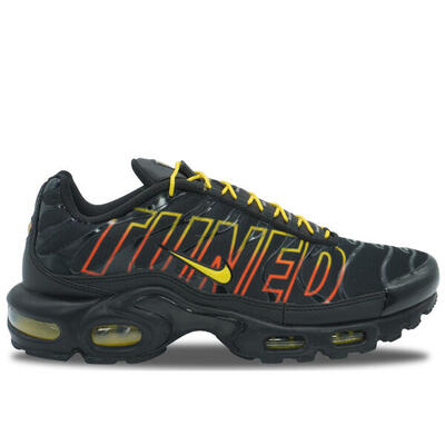 Nike air max plus tn black safety orange