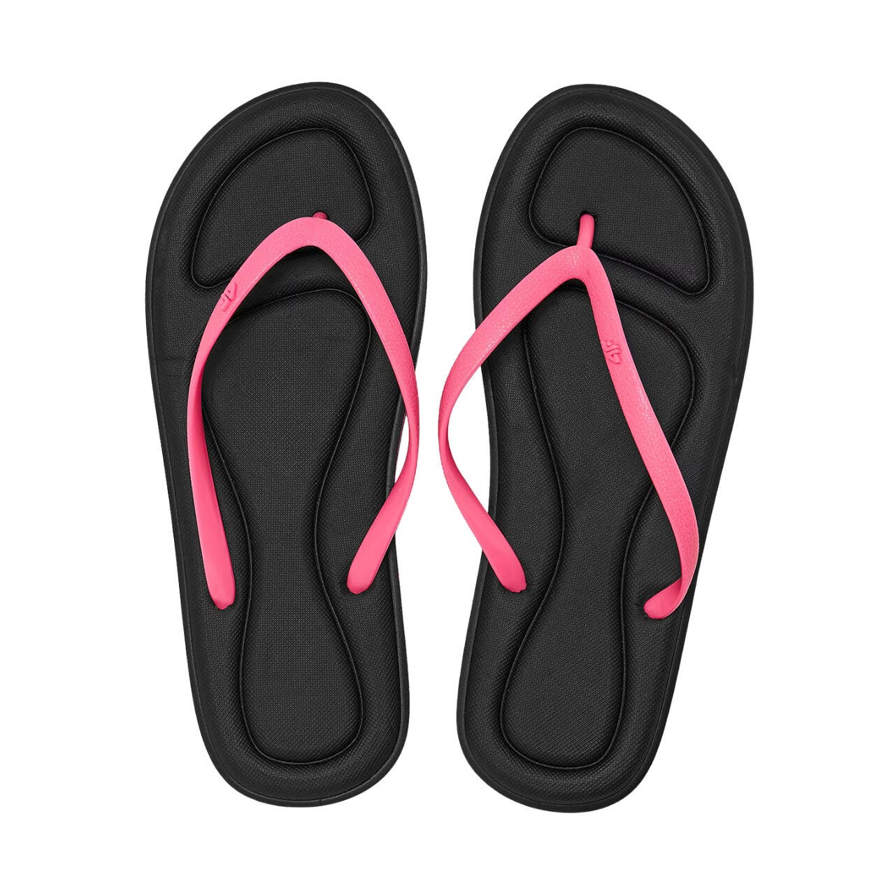 Tongs 4F F020A femme noir 4/6