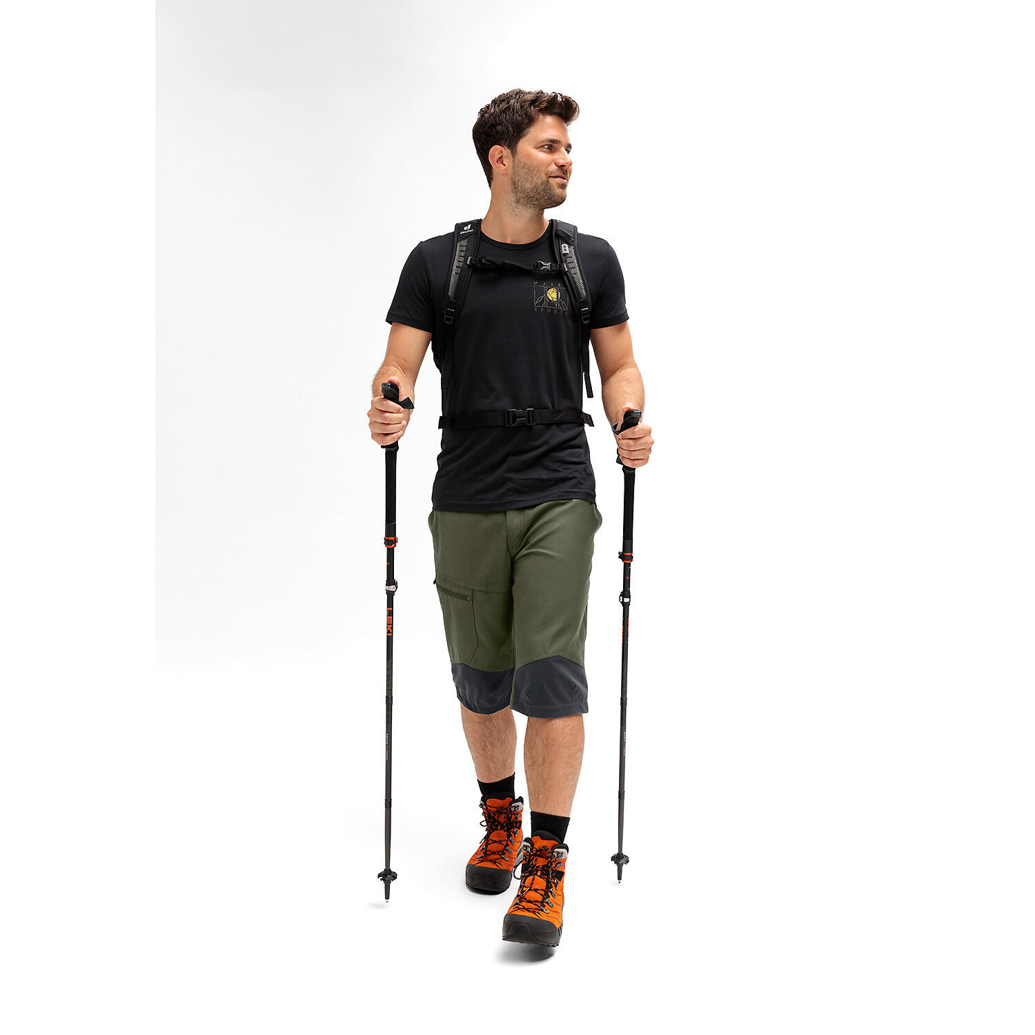 Pantalón corto de senderismo Maier Sports Stoneflex 4/7