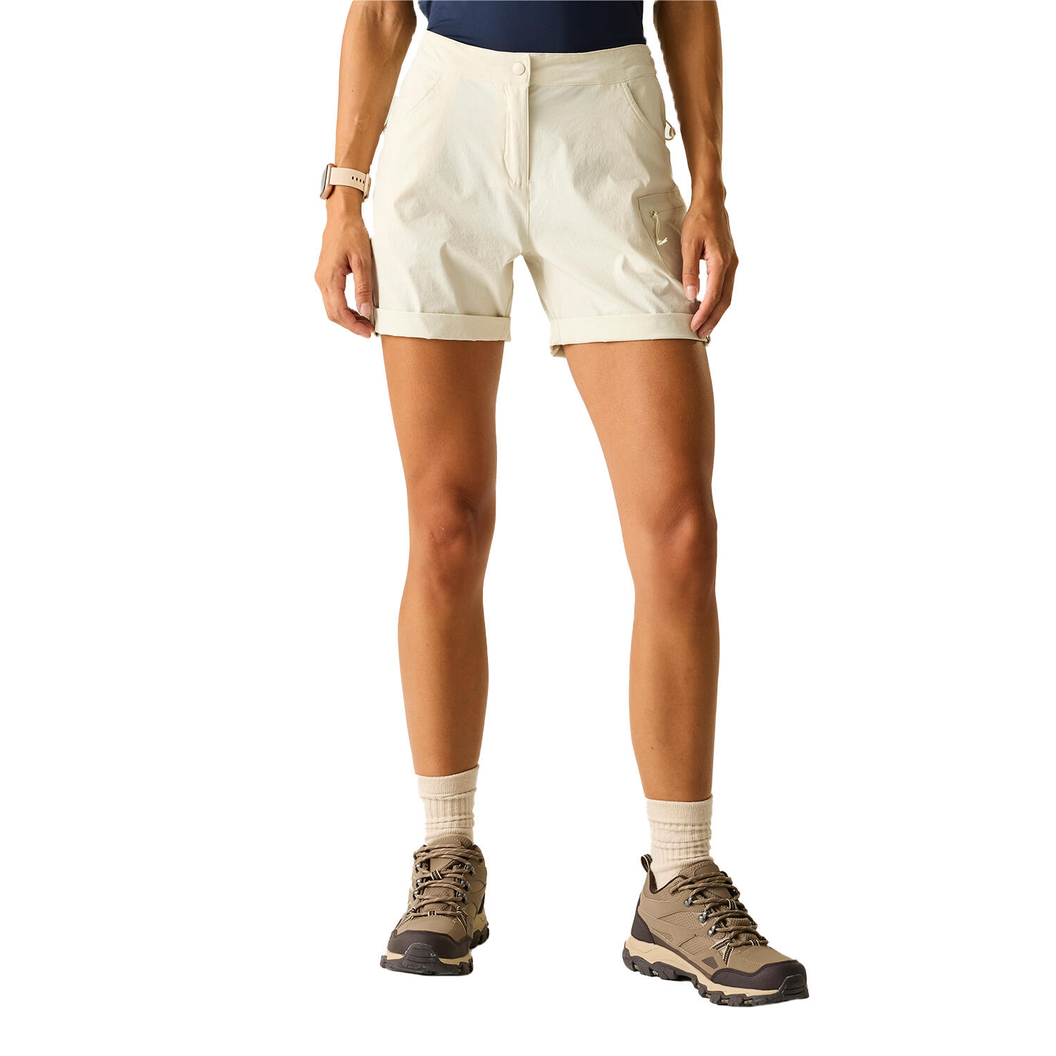 Short Uni En Nylon MELODIC Femme (Crème) 4/5