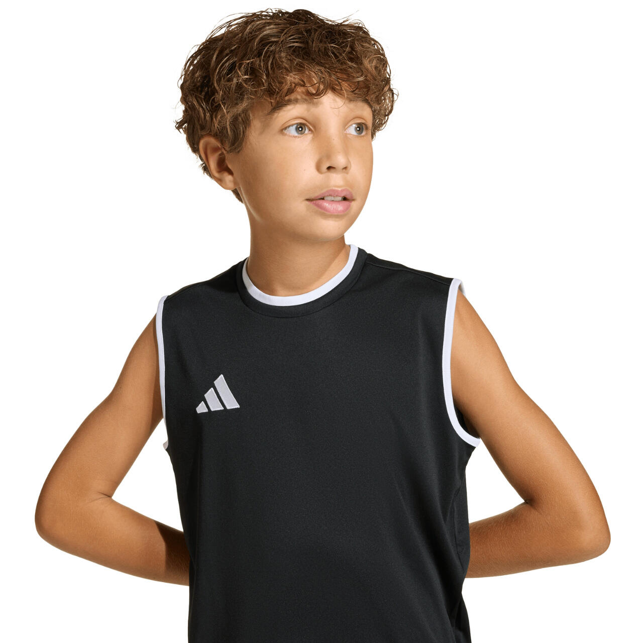 Camiseta sin mangas para niños adidas Entrada 26 7/7