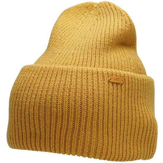 Casquette femme 4F jaune