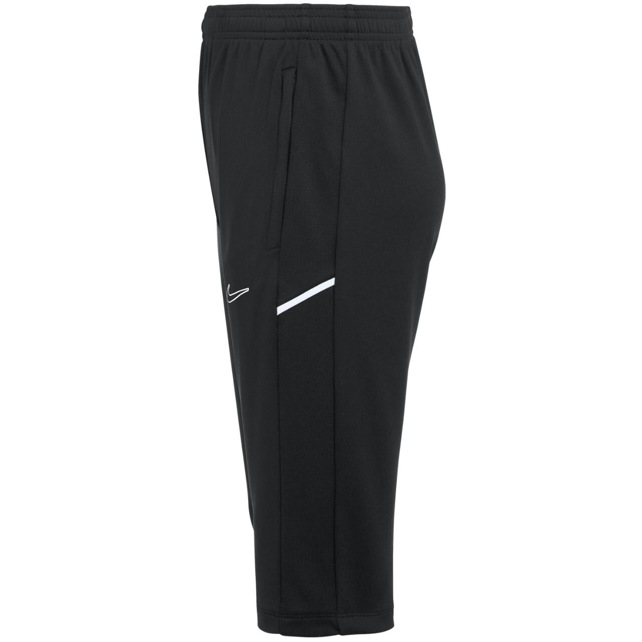 Pantalon 3/4 Garçons Nike Dri-FIT Academy 25 Noir/Blanc Taille S 3/3