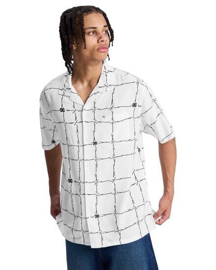 Kurzärmliges Hemd WIRED RESORT Weiss Herren