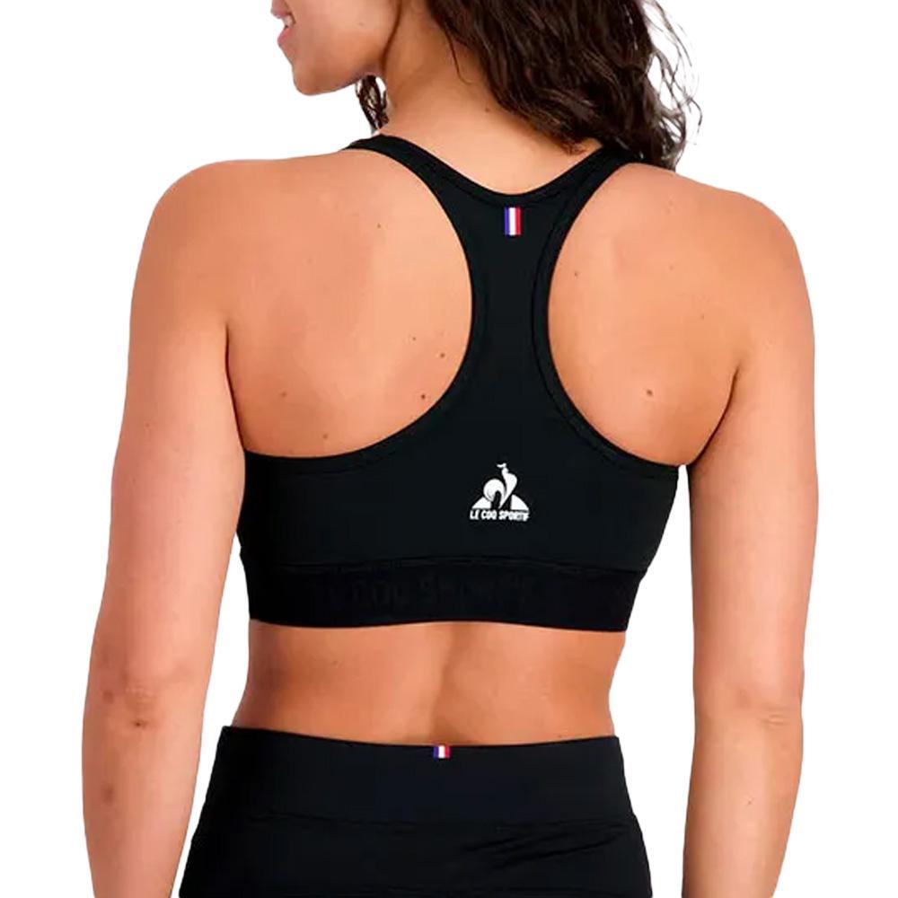 Sujetador Deportivo Negro Mujer Le Coq Sportif Training 2/5