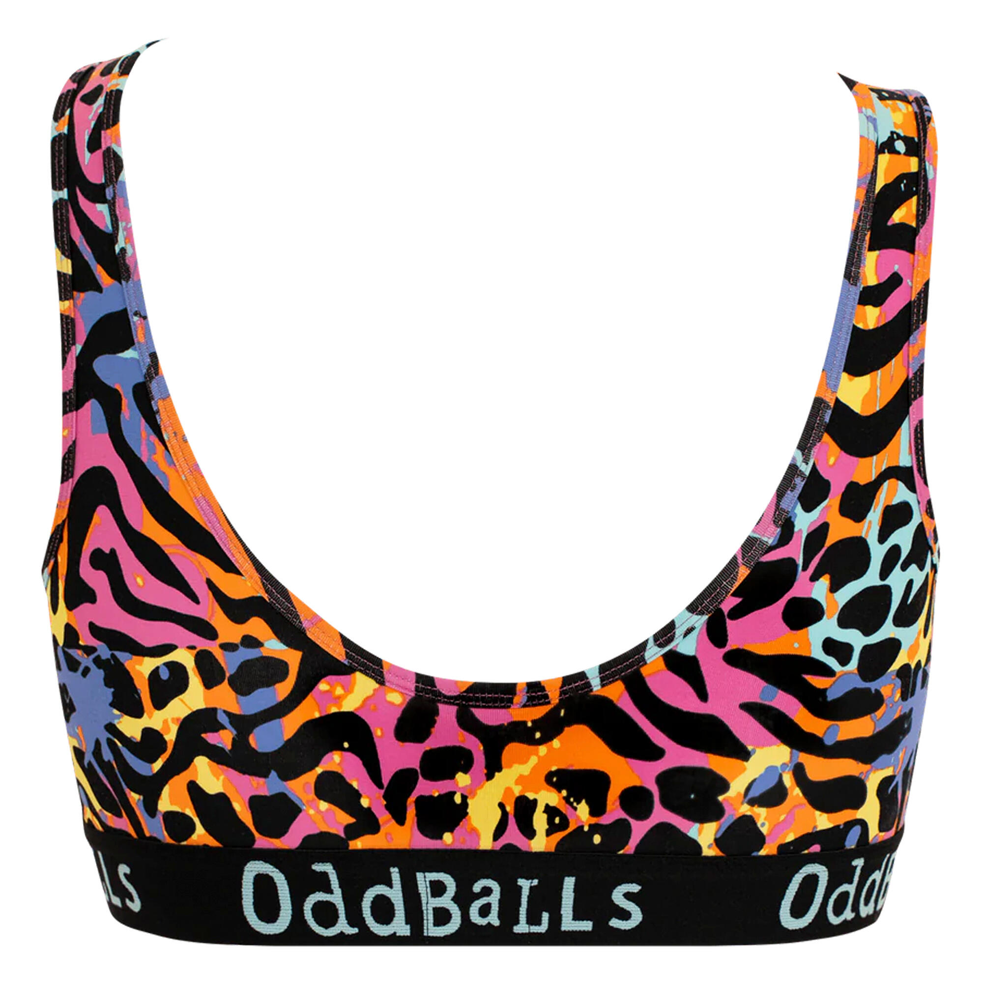OddBalls - Brassière Femme Coton Colorée | Douce Sans Armature Quotidienne 2/3