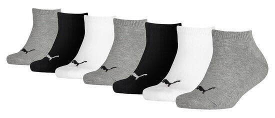 Puma KIDS INVISIBLE Unisex Socken Sneaker für Mädchen und Jungen 7 Paar