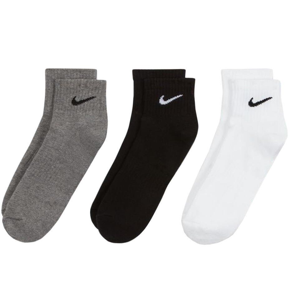 Nike Everyday Cushioned Ankle unisex sokken, 3 paar 2/5
