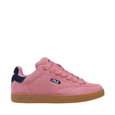 Fila boldbay damessneakers roze - natuurlijk suède
