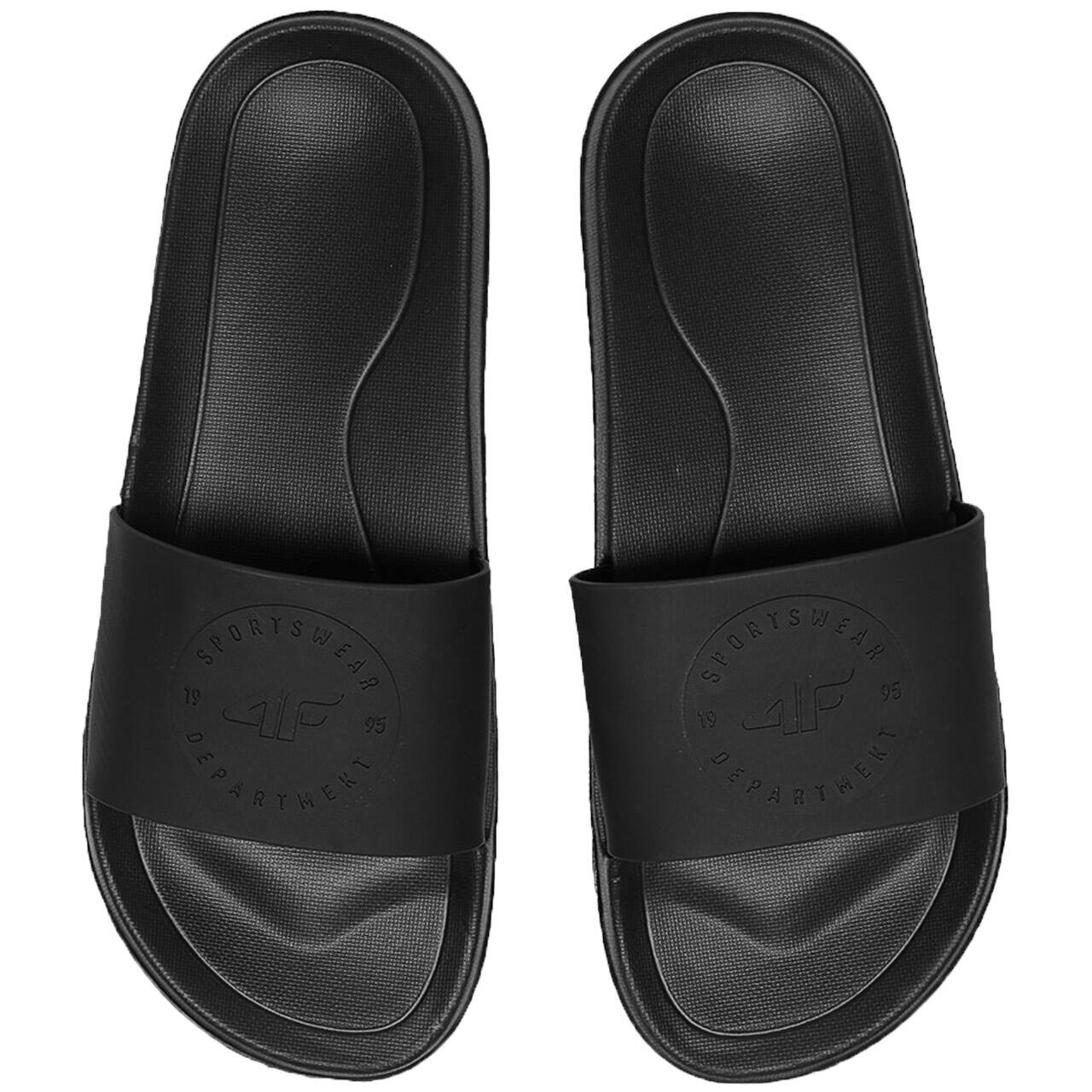 4F F045A tongs femme noir intense 2/3