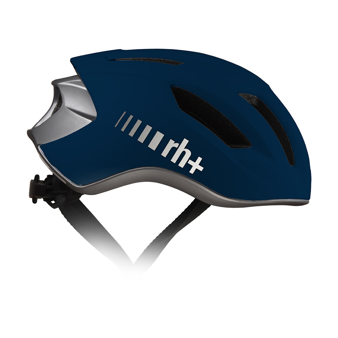 RH+ RH+ COMPACT Fietshelm - Aerodynamisch Design met Optimale Ventilatie - Blauw 3/6