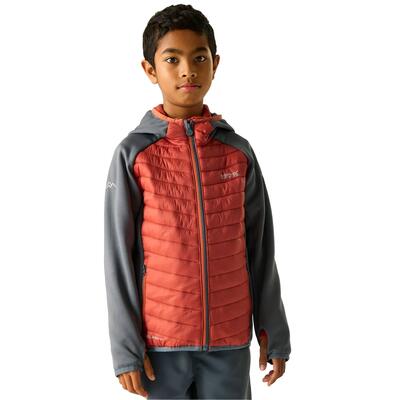 Andreson hybride gewatteerd jasje voor kinderen/kinderen (donkere storm/brick)