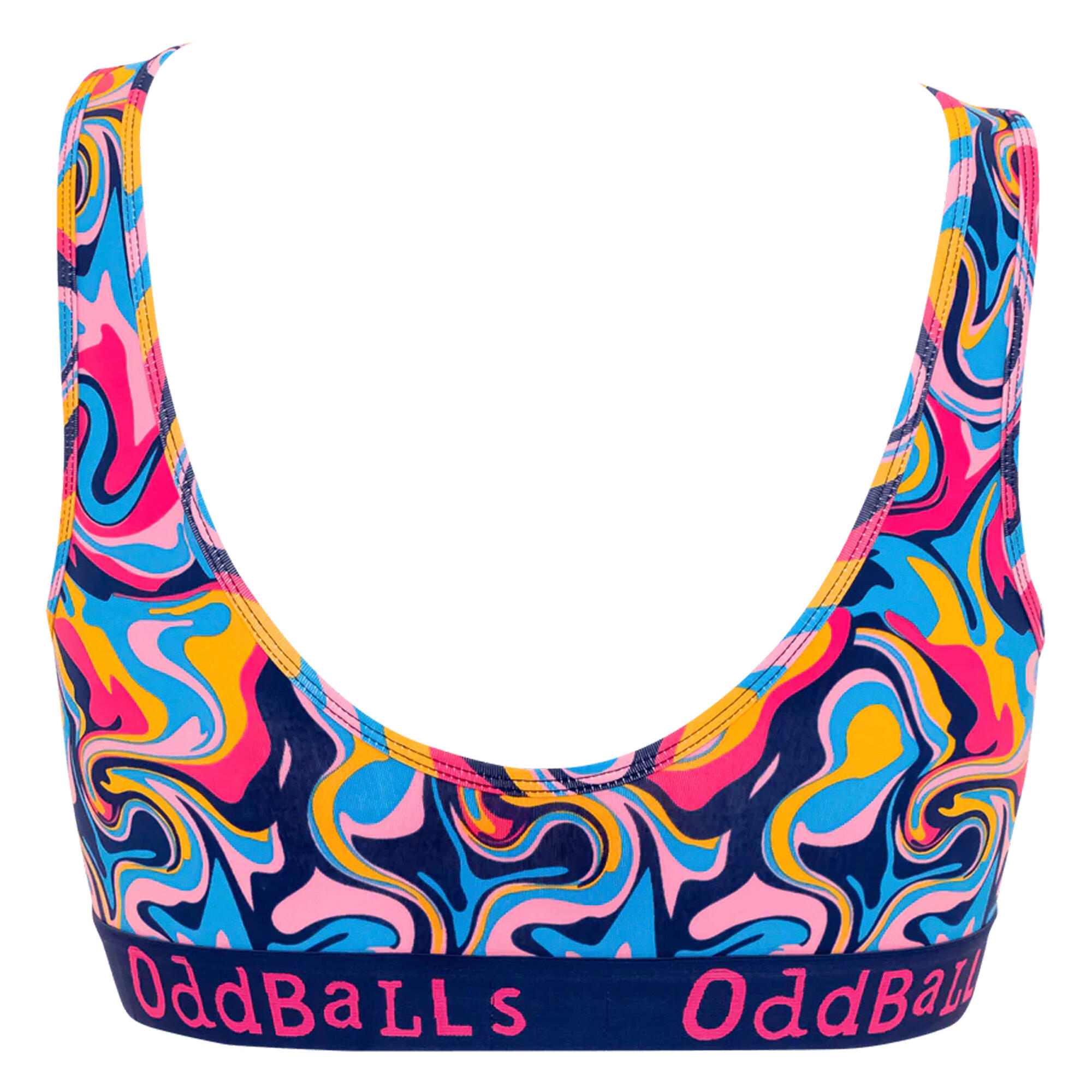 OddBalls - Brassière Femme Coton Colorée | Douce Sans Armature Quotidienne 2/3