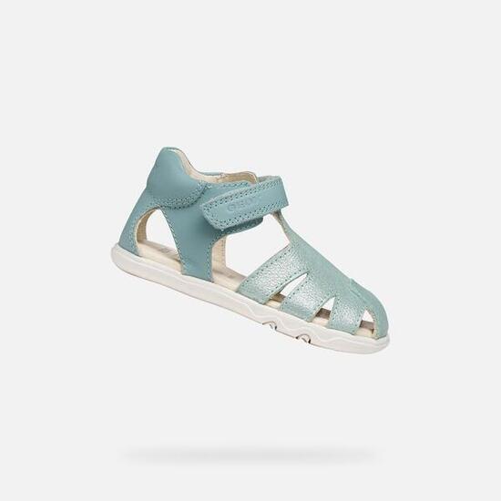 Sandales Bébé Fille B SANDAL STEPPIEUP G Bleu Eau