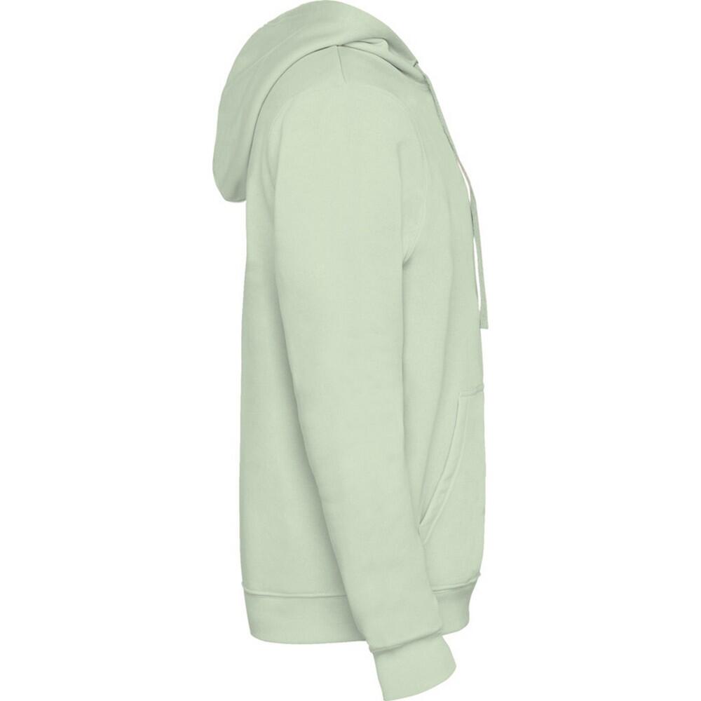 Felpa Con Cappuccio Uomo Roly Urban Verde Nebbia 4/4